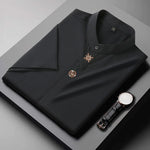 Men's Cotton Blend Embroidered Shirt | Casual Oversized Summer Essential