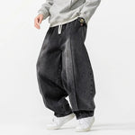 Men's Cotton Blend Pleated Pants | Oversized 90s-Inspired Comfort Fit