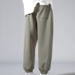 Men's Cotton Blend Sweatpants | Bold Comfort Design with Modern Cinched Cuffs