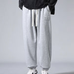 Men's Cotton Blend Sweatpants | Bold Comfort Design with Modern Cinched Cuffs