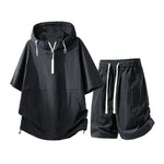 Men's Cotton Blend T-Shirt and Shorts Set | Lightweight Casual Summer Comfort