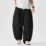 Men's Cotton Blend Wide Leg Pants | Bold Everyday Comfort Fit