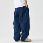 Men's Cotton Blend Wide Leg Pants | Bold Everyday Comfort Fit