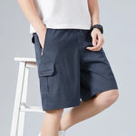 Men's Cotton Cargo Shorts | Lightweight Breathable Comfort | Versatile Summer Essential
