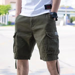Men's Cotton Cargo Shorts | Lightweight Casual Summer Fit | All-Day Comfort Essentials