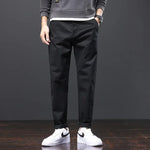 Men's Cotton Chino Pants | Breathable Loose Fit Design | Refined Everyday Essential