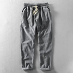 Men's Cotton Linen Casual Pants | Lightweight Breathable Comfort Fit