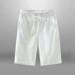 Men's Cotton Linen Casual Shorts | Lightweight Breathable Comfort Fit
