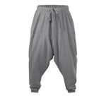 Men's Cotton Linen Harem Pants | Lightweight Breathable Comfort Fit |