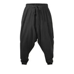Men's Cotton Linen Harem Pants | Lightweight Breathable Comfort Fit |