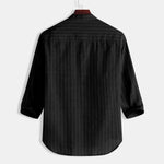 Men's Cotton Linen Long Sleeve Shirt | Lightweight Breathable Summer Essential