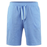 Men's Cotton Linen Shorts | Lightweight Breathable Summer Essential | Classic Solid Style