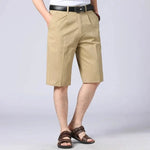 Men's Cotton Seven-Point Trousers | Comfortable Relaxed Fit for Everyday Wear