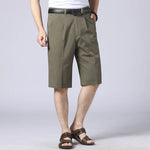 Men's Cotton Seven-Point Trousers | Comfortable Relaxed Fit for Everyday Wear