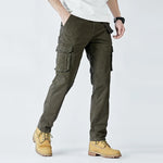 Men's Cotton Stretch Cargo Pants | Tactical Outdoor Comfort Design | Versatile All-Day Fit