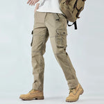 Men's Cotton Stretch Cargo Pants | Tactical Outdoor Comfort Design | Versatile All-Day Fit
