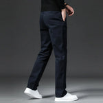 Men's Cotton Stretch Chino Trousers | Tailored Versatile Everyday Style