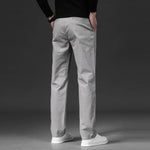 Men's Cotton Stretch Chino Trousers | Tailored Versatile Everyday Style
