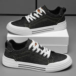 Men's Denim Low-Top Sneakers | Stylish All-Day Comfort Fit