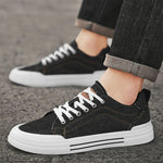 Men's Denim Low-Top Sneakers | Stylish All-Day Comfort Fit