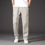 Men's Durable Elastic Waist Cargo Pants | Versatile All-Day Comfort Fit