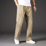 Men's Durable Elastic Waist Cargo Pants | Versatile All-Day Comfort Fit