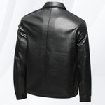 Men's Faux Leather Biker Jacket | Oversized Casual Streetwear Fit
