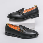 Men's Genuine Cow Leather Loafers | Refined All-Day Comfort Design