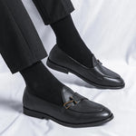 Men's Genuine Cow Leather Loafers | Refined All-Day Comfort Design