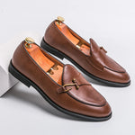 Men's Genuine Cow Leather Loafers | Refined All-Day Comfort Design