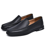 Men's Genuine Cow Leather Loafers | Structured All-Day Comfort Fit