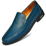Men's Genuine Cow Leather Loafers | Structured All-Day Comfort Fit