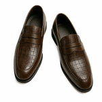Men's Genuine Cowhide Leather Loafers | Refined Elegant Comfort