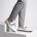 Men's Genuine Cowhide Suede Slip-On Shoes | Relaxed All-Day Comfort Fit