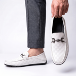 Men's Genuine Cowhide Suede Slip-On Shoes | Relaxed All-Day Comfort Fit
