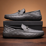 Men's Genuine Cowhide Suede Slip-On Shoes | Relaxed All-Day Comfort Fit
