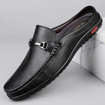Men's Genuine Leather Loafers | Stylish Hollow Out Summer Driving Shoes
