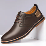 Men's Genuine Leather Orthopedic Sneakers | All-Day Comfort Fit