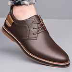 Men's Genuine Leather Orthopedic Sneakers | All-Day Comfort Fit