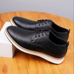 Men's Genuine Leather Orthopedic Sneakers | All-Day Comfort and Support
