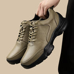 Men's Genuine Leather Oxford Casual Shoes | Stylish Lightweight Comfort Fit