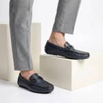 Men's Genuine Leather Penny Loafers | Timeless Breathable Comfort Design
