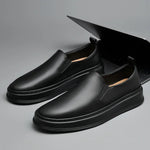Men's Genuine Leather Slip-On Loafers | Refined All-Day Comfort Design