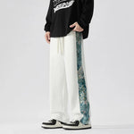 Men's Heavyweight Cotton Blend Vintage Sweatpants | Effortless Heritage Comfort Fit