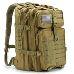 Men's High-Density Nylon Tactical Backpack | Durable Outdoor Adventure Essential