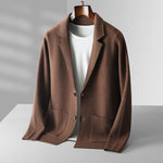 Men's High-Grade Wool Cardigan | Timeless Tailored Comfort Layer