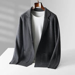 Men's High-Grade Wool Cardigan | Timeless Tailored Comfort Layer