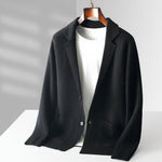 Men's High-Grade Wool Cardigan | Timeless Tailored Comfort Layer