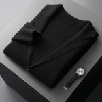 Men's High-Grade Wool Cardigan | Timeless Tailored Comfort Layer