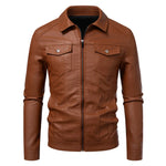 Men's High-Quality Leather Jacket | Sleek Modern Street Style